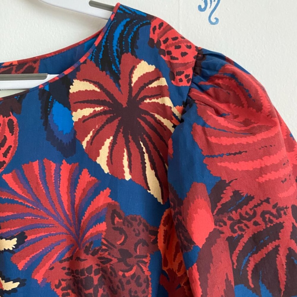 Farm Rio Animals Tapestry Mini Dress - Picture 9 of 15